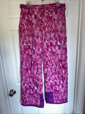 Arctix Pink Multi-Tone Patterned Snow pants
